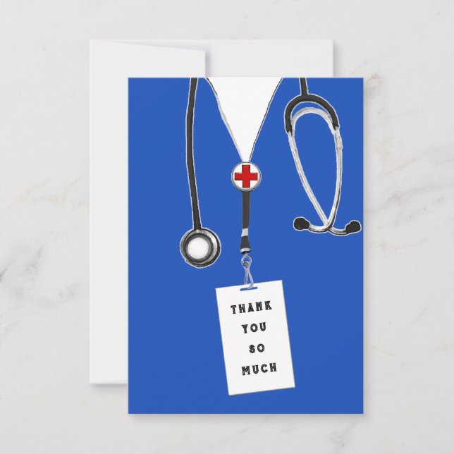 Doctor Thank You Card (Front)