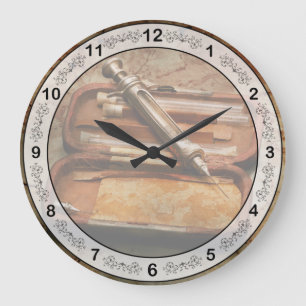 Doctor - The Hypodermic Syringe Large Clock