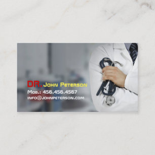 Doctor , Therapist , Ambulance , Physician Card