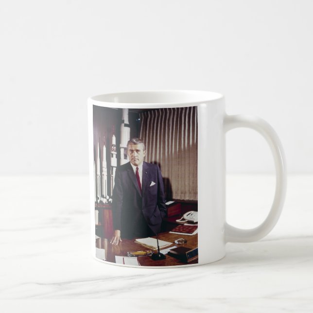 Doctor Wernher von Braun Portrait Coffee Mug (Right)