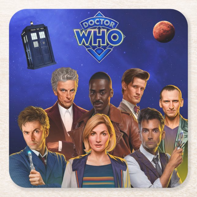 Doctor Who Coasters (Front)