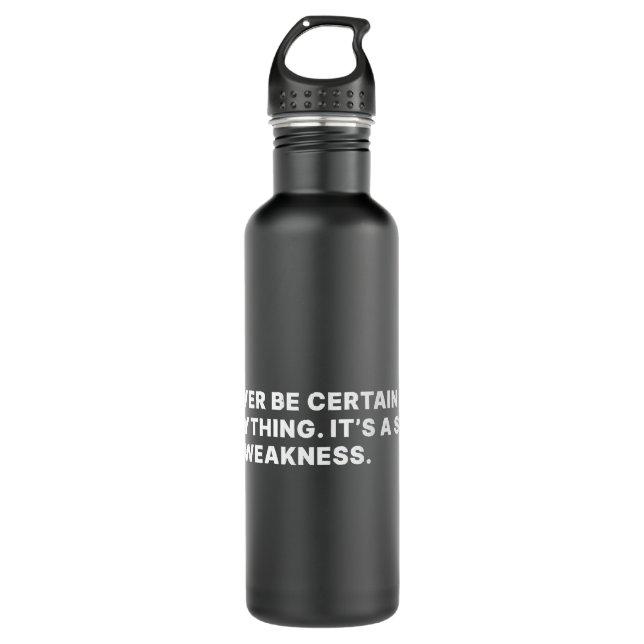 Doctor Who Quote      710 Ml Water Bottle (Front)