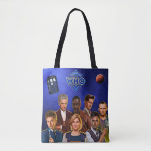 Doctor Who Tote Bag Print All Over