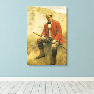 Doctor William Laidlaw Purves Portrait by Collier Canvas Print
