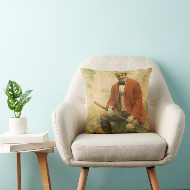 Doctor William Laidlaw Purves Portrait by Collier Cushion (Chair)