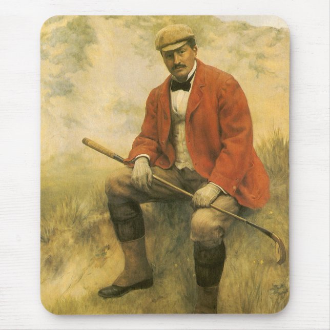 Doctor William Laidlaw Purves Portrait by Collier Mouse Mat (Front)