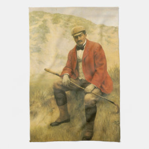 Doctor William Laidlaw Purves Portrait by Collier Tea Towel