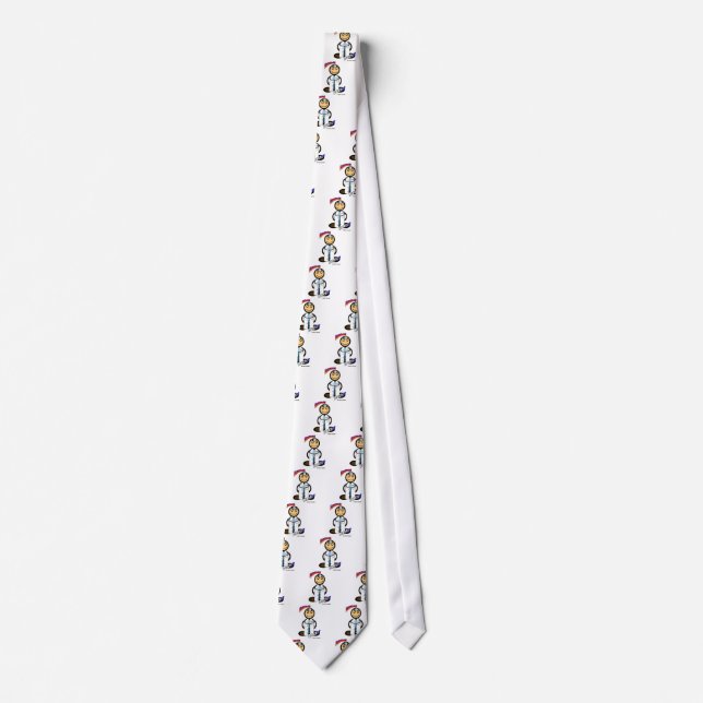 Doctor (with logos) tie (Front)