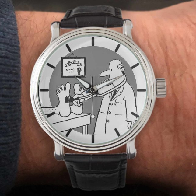 Doctor with Stethoscope Checks Feet. Watch (Creator Uploaded)