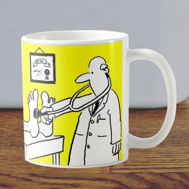 Doctor with Stethoscope Coffee Mug (Creator Uploaded)