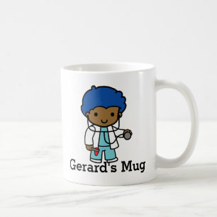 Doctor with Stethoscope Coffee Mug