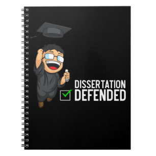 Doctorate Graduation Dissertation Defence PhD Notebook