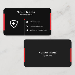doctored customich Business Card