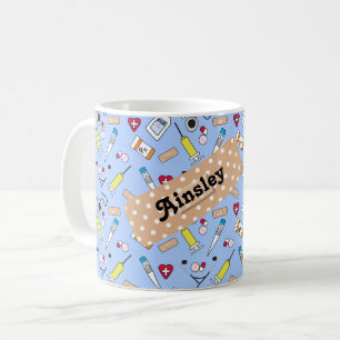 Doctor's and Nurse's Supplies Cute Personalised Coffee Mug