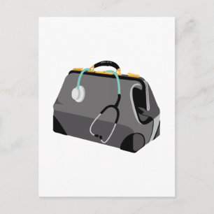 Doctors Bag Postcard
