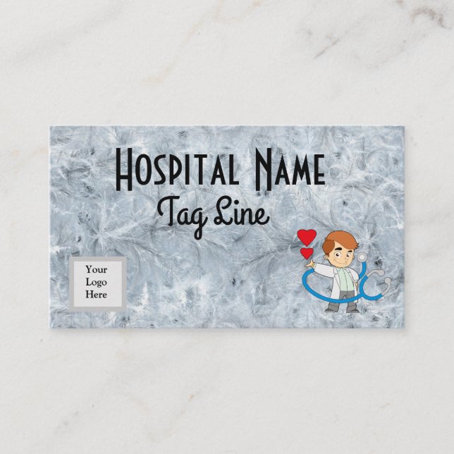 Doctor's   business card (Front)