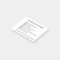 Doctor's Instructions Lifestyle Changes Checklist