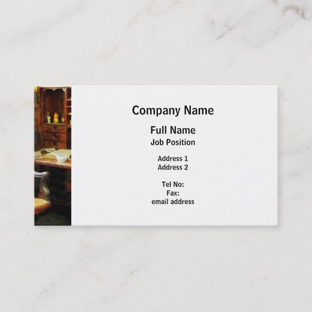 Doctor's Office Business Card (Front)