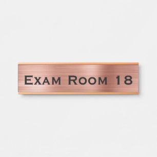 Doctor's Office Dentist Exam Room Door Sign