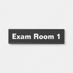 Doctor's Office Exam Room Office Door Sign