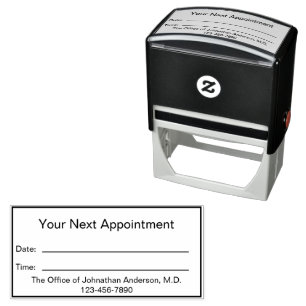 Doctor's Office Your Next Appointment Reminder Self-inking Stamp