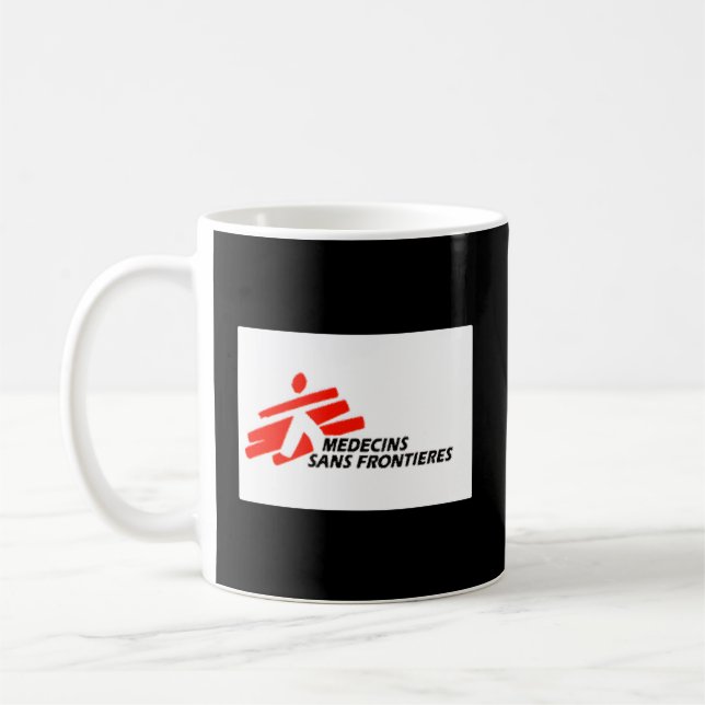 Doctors Without Borders Flag Coffee Mug (Left)