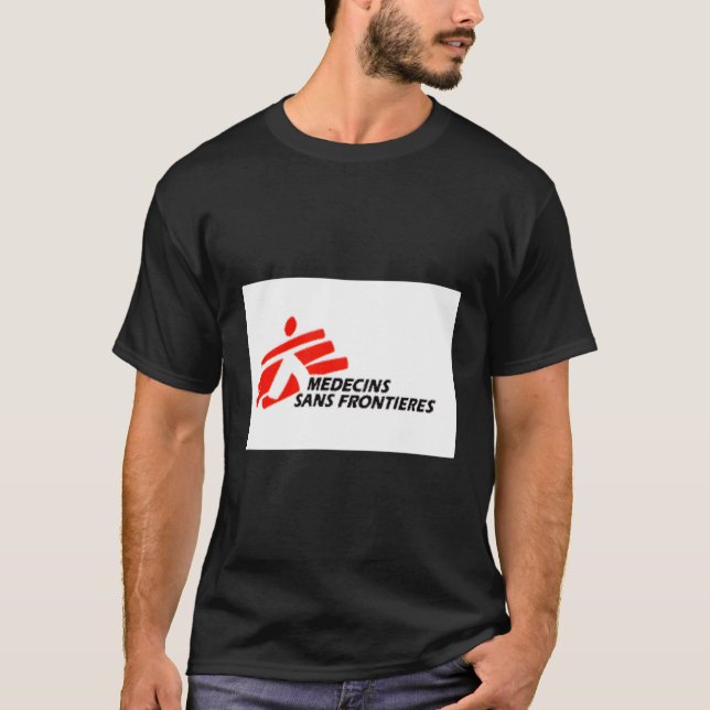 Doctors Without Borders Flag T-Shirt (Front)