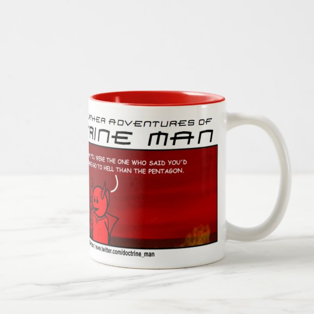 Doctrine Man "Great Satan" Coffee Mug (Right)