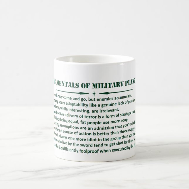 Doctrine Man!! Planning Fundamentals Coffee Mug (Center)
