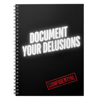 Document Your Delusions – Inner Archive Notebook