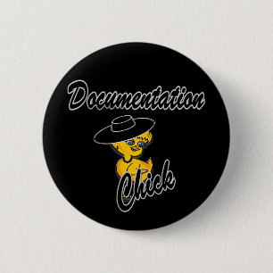 Documentation Chick #4 6 Cm Round Badge