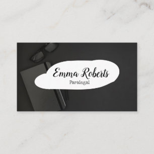 Documents Pink Law Lawyer Paralegal Business Card