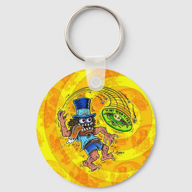 DOD - Disc Golf Key Ring (Front)