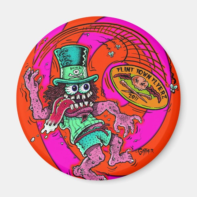 DOD - Disc Golf Magnet (Front)