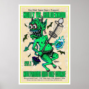 DOD - Disc Golf Poster