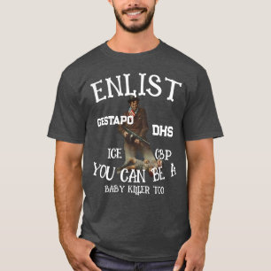 DOD DOJ FEMA TRUMP IRAN WAR BOMBING EPSTEIN FILES T-Shirt