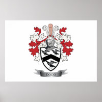 Dodd Family Crest Coat of Arms