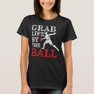 Dodge Ball Player Aesthetic Vintage Team Retro Dod T-Shirt