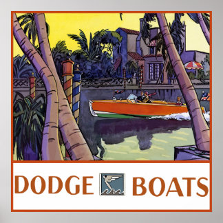 Dodge Boats Poster