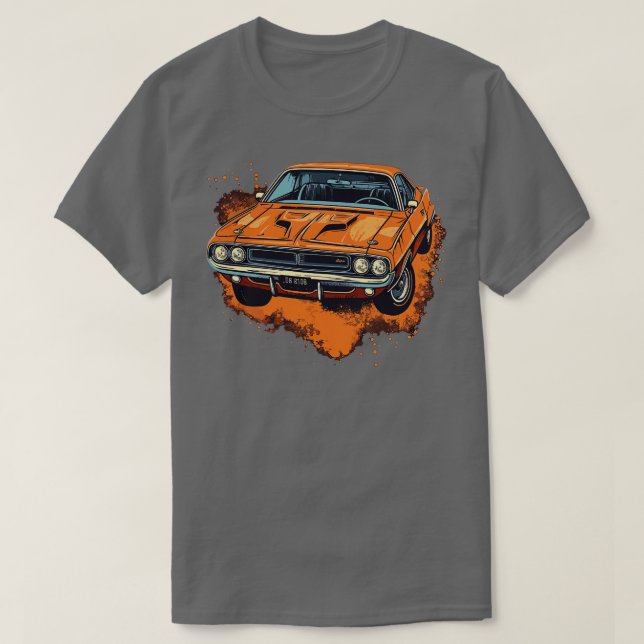 Dodge Challenger 3 T-Shirt (Design Front)