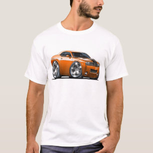 Dodge Challenger Orange Car T-Shirt