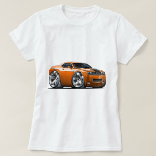 Dodge Challenger Orange Car T-Shirt