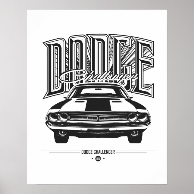 Dodge Challenger | Poster (Front)