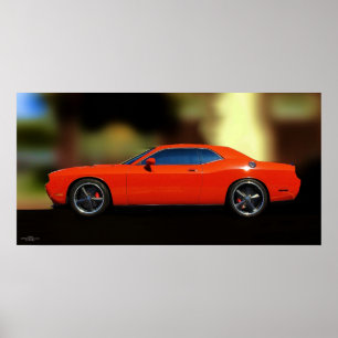 DODGE CHALLENGER POSTER