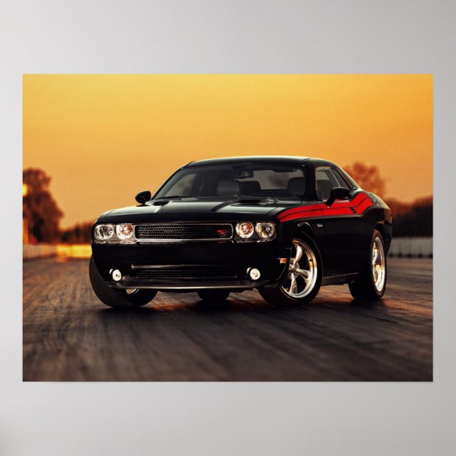 Dodge Challenger Print (Front)