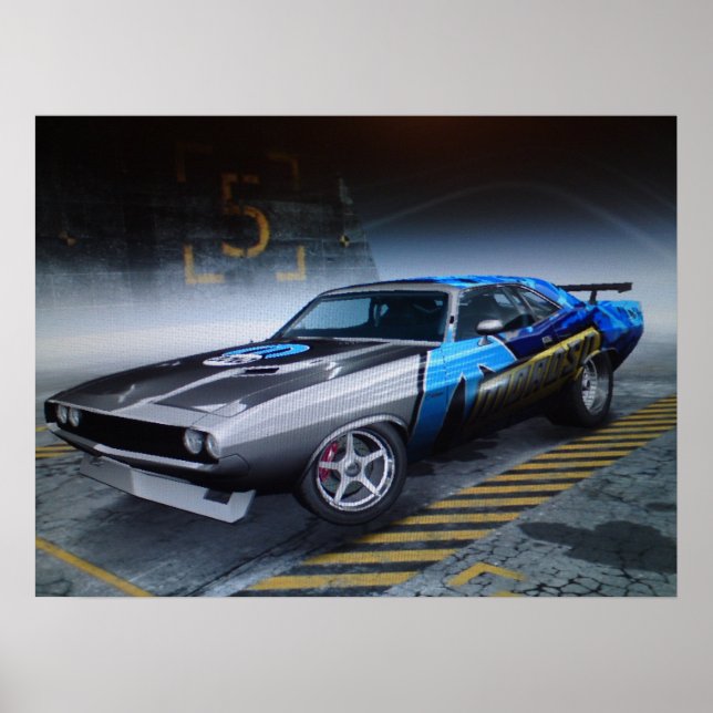 Dodge Challenger Print (Front)
