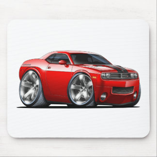 Dodge Challenger Red Car Mouse Mat