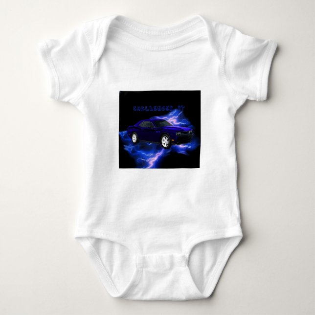 Dodge Challenger RT Baby Bodysuit (Front)