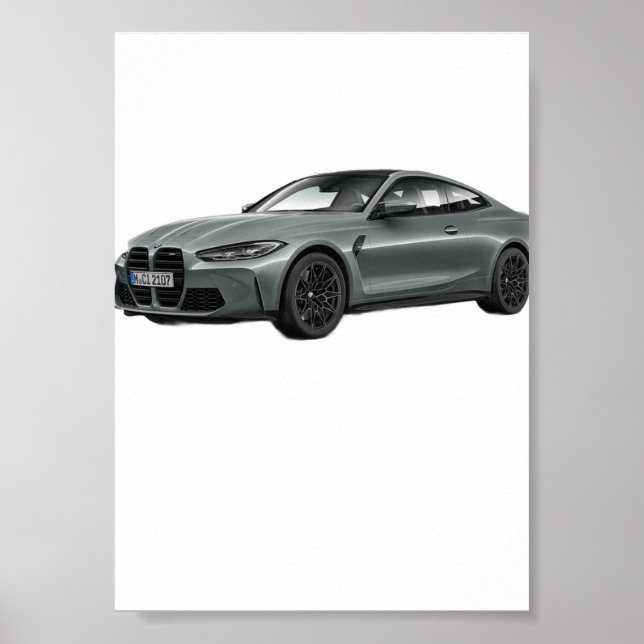  Dodge Challenger SRT American Muscle Car Performa Poster (Front)