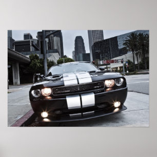 Dodge Challenger SRT Poster